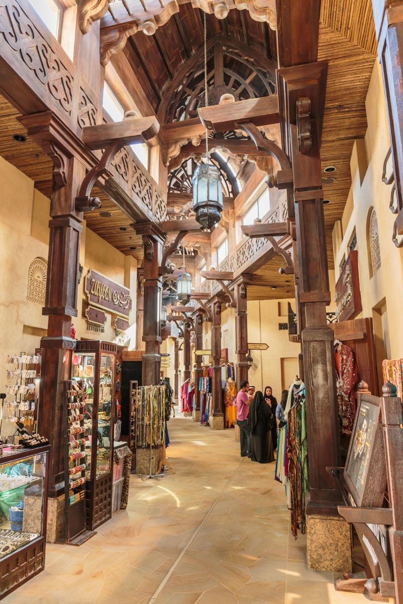 Dubai heritage district at dusk — Japsons Realty